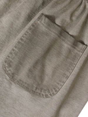 Garment Dyed Sweat Shorts in Four Colors – back pocket close-up | XoKool
