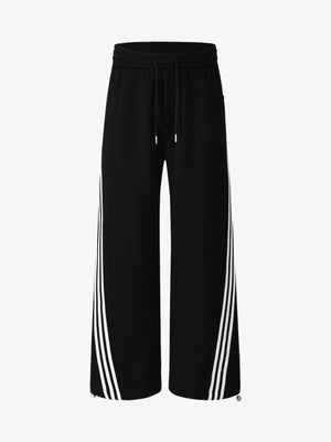 Striped Loose Drape Pants - thumbnail 2
