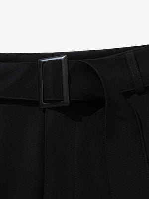 High Street Belt Pleated Flared Scimitar Pants - thumbnail 5