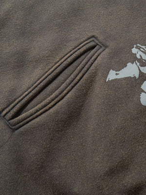 Punk Gothic Butterfly Graphic Streetwear Jacket - thumbnail 16
