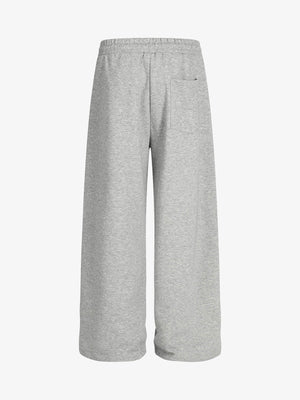 Draped Red Diamond Drawstring Casual Pants - thumbnail 3