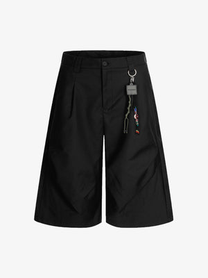Deconstructed Pleated Pendant Casual Jorts - thumbnail 2