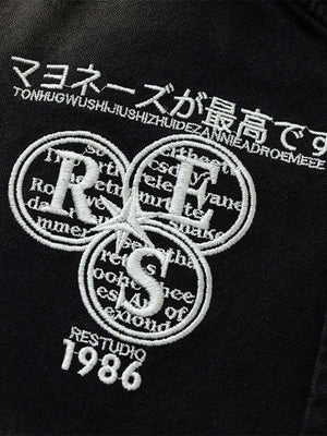 Gradient Bleached Technical Baseball Jacket - thumbnail 6