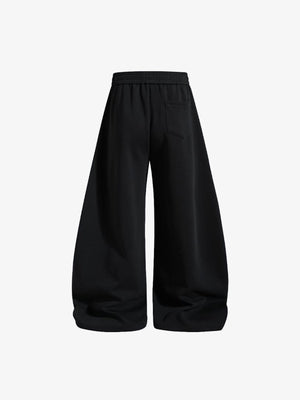 Star track pants – Black, back view | XoKool