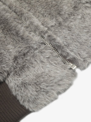 Retro Reversible Fleece Lined Zip-up Hooded Jacket - thumbnail 15