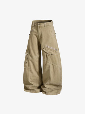 Cargo pants – Khaki, side | XoKool