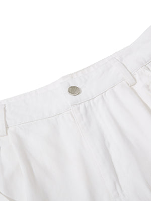 Cargo-Shorts zum Schnüren – weißer Bund in der Nahaufnahme | XoKool