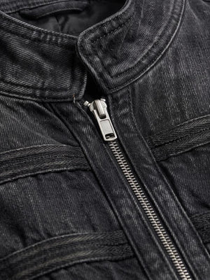 Military Band Jacke – Kragen und Reißverschluss im Detail | XoKool