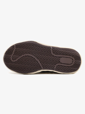 Black and Yellow Sneakers with Chunky Toe Cap – outsole | XoKool