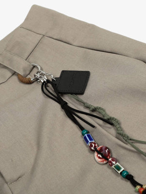 Deconstructed Pleated Pendant Casual Jorts - thumbnail 7