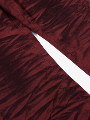 Wasteland Lava Wash Flared Wrinkled Texture Pants - thumbnail 5