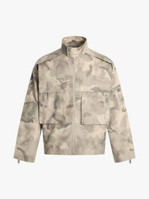 Street Retro Camouflage Military Jacket - thumbnail 1