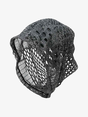 Retro Mesh Hollow Breathable Pile Hat - thumbnail 1
