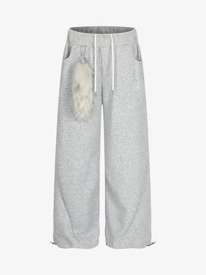 Retro Drape Hip-Hop Sports Cleanfit Casual Pants - thumbnail 1