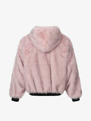 Street Fur Reversible Hooded Jacket - thumbnail 14