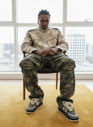 Street Retro Camouflage Military Jacket - thumbnail 5