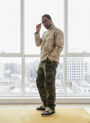 Street Retro Camouflage Military Jacket - thumbnail 3