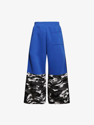 Camo Jogginghose – Blau, Rückansicht | XoKool