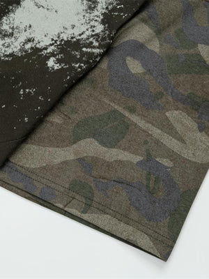 Camo sleeve raglan tee – Camo sleeve detail | XoKool