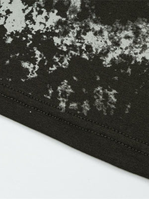 Camo sleeve raglan tee – Hem/print detail | XoKool