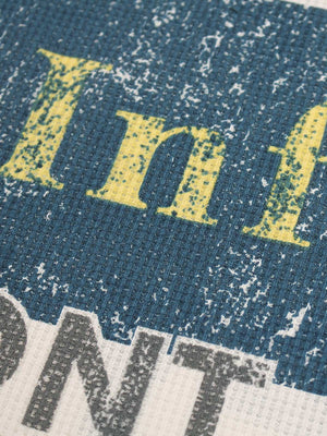 Waffle Knit Graphic Print Crewneck Sweatshirt - thumbnail 11