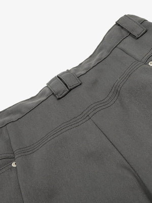 Pleated Deconstructed Tailored Pocket Casual Pants - thumbnail 4