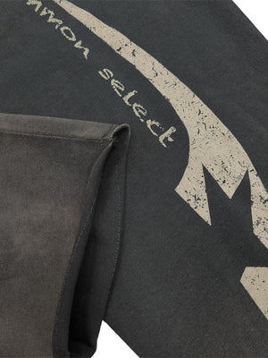Cropped Washed Graphic Longsleeve – Ärmelgrafik, Nahaufnahme | XoKool