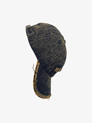 Street Washed Distressed Letter Embroidered Baseball Cap - thumbnail 9