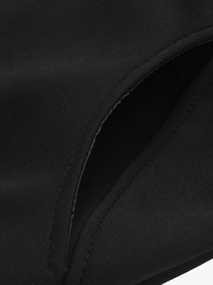 Vintage Patchwork Fur Hooded Cotton Jacket - thumbnail 5