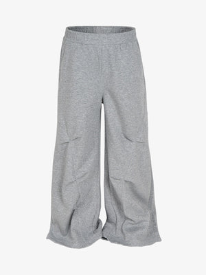 Pleated Crease Wide-Leg Mopping Casual Pants - thumbnail 1