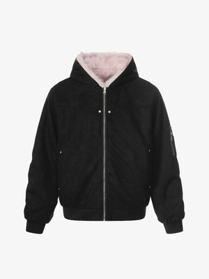Street Fur Reversible Hooded Jacket - thumbnail 2