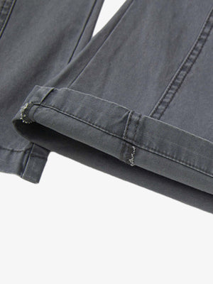 Vintage Distressed Pleated Barrel Pants - thumbnail 8