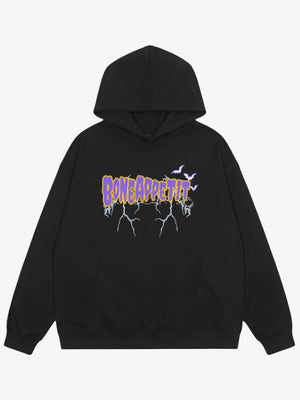 Bone Appetit Halloween Hoodie - thumbnail 1
