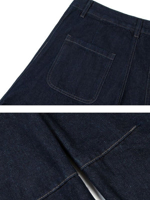 Barrel jeans – back pocket and seam close-up | XoKool