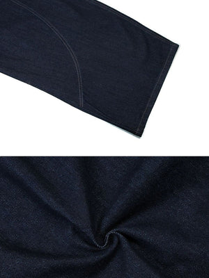 Barrel jeans – curved seam and fabric close-up | XoKool