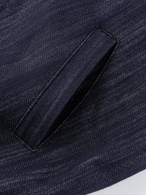 Indigo denim jacket – welt pocket close-up | XoKool