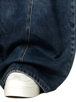 Jeans mit doppeltem Bund – Nahaufnahme des Saums | XoKool