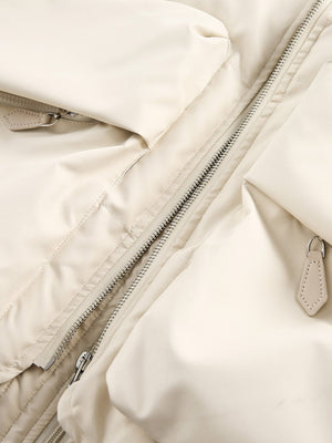 Puffer bomber – pocket and zip close-up | XoKool