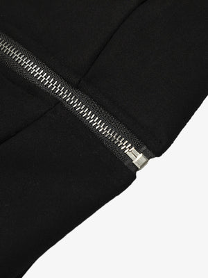Tiger Print With Ears Hooded Fur Jacket - thumbnail 13