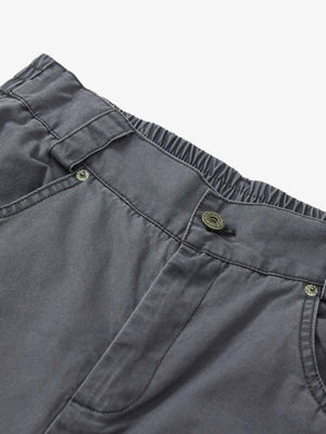 Vintage Distressed Pleated Barrel Pants - thumbnail 5