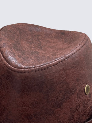 Western cowboy hat – crown texture close-up | XoKool