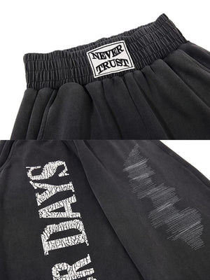 Barrel Jogginghose – Bund-Patch und Print Nahaufnahme | XoKool