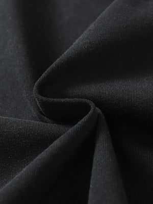 Distressed layered long sleeve – fabric close-up | XoKool