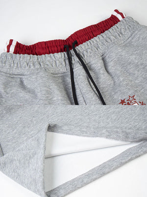 Lion Graphic Sweatpants – waistband and hem toggle close-up | XoKool