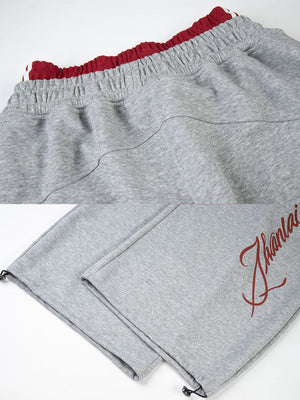 Lion Graphic Sweatpants – waistband and script close-up | XoKool