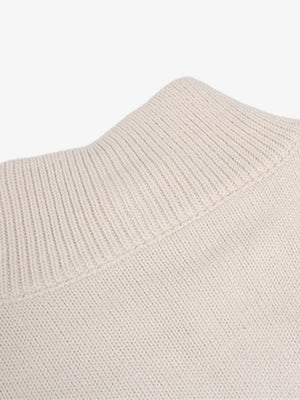 Heavy Cut Turtleneck Cardigan Zipper Sweater - thumbnail 5