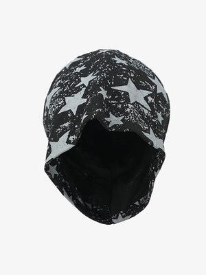 Street Double-Layer Five-Pointed Star Pullover Hat - thumbnail 3