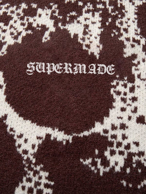 Dark Street Skull Frayed Hem Sweater - thumbnail 7