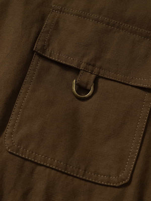 Vintage Workwear Patch Lamb Fleece Long Parka Jacket - thumbnail 16