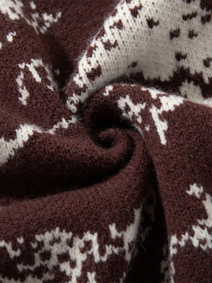 Dark Street Skull Frayed Hem Sweater - thumbnail 8